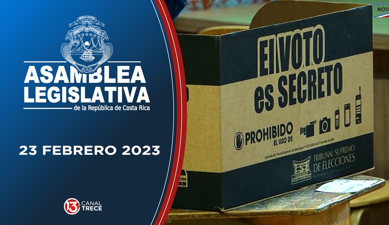 Asamblea Legislativa Noticias | 23 febrero 2024.