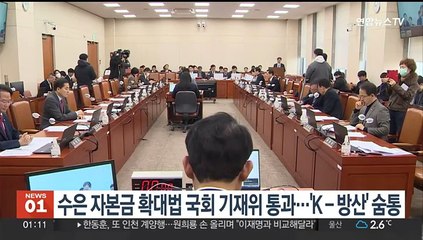 수은 자본금 확대법 국회 기재위 통과…'K-방산' 숨통