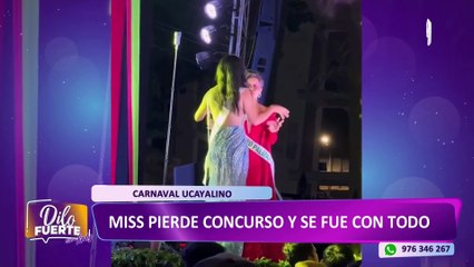 Ucayali: participante pierde en concurso de belleza y hace increíbles revelaciones
