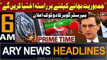 ARY News 6 AM Headlines 24th February 2024 | Barrister Gohar Ali Khan's blunt statement