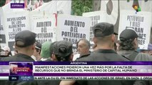 Edición Central 23-02: Organizaciones sociales protestaron contra medidas neoliberales en Argentina