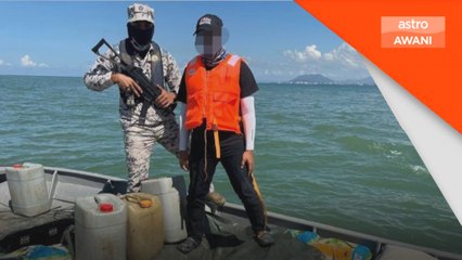 Dua lelaki cuba seludup keluar barang kawalan ditahan