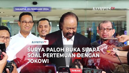 Surya Paloh Ungkap Isi Pertemuan dengan Jokowi di Istana