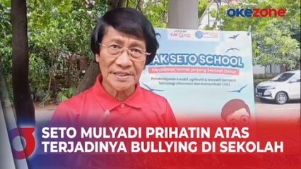 Psikolog Anak Seto Mulyadi Prihatin Atas Terjadinya Bullying di Lingkungan Sekolah