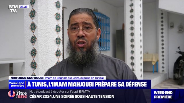 C'est un dérapage de vocabulaire de ma part : l'Imam Mahjoubi s'exprime après son expulsion