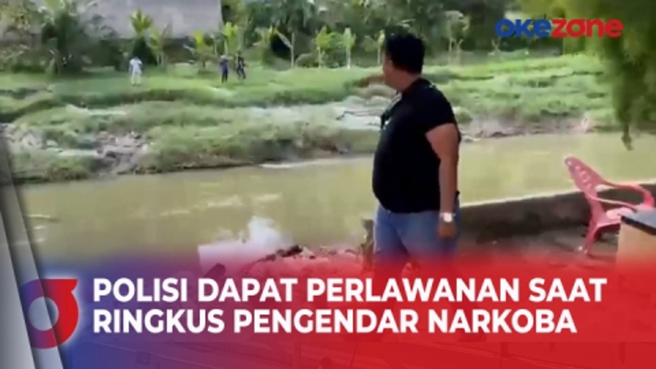 Satresnarkoba Polrestabes Medan Dapat Perlawanan saat Ringkus 5 Pengedar Narkoba