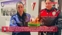 Kutsal’ın yunus polisi olma hayali gerçek oldu