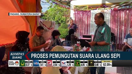 Proses Pemungutan Suara Ulang di Sejumlah TPS di Padang Terpantau Sepi