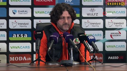 Fatih Tekke: “Tüm koşulları değerlendirdiğimizde 2 puan kayıp gibi gözüküyor”