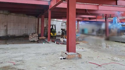 원주 공사 현장 노동자 2명 추락해 부상...병원 이송 / YTN