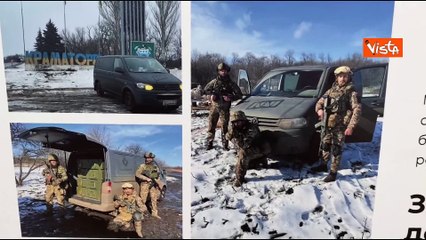 Download Video: Due anni di guerra in Ucraina, in piazza Mykhailivska a Kiev i mezzi russi catturati dagli ucraini