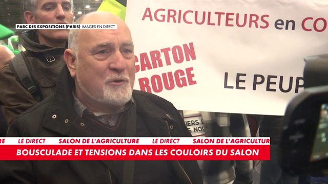 «Monsieur Macron je vous le dis, vous n'allez pas rester longtemps en place si vous continuez comme ça», s'agace un agriculteur