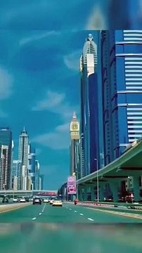 Dubai to Abu Dhabi Road View