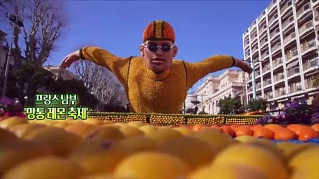 [지구촌톡톡] 올림픽 기념 프랑스 '망통 레몬 축제'