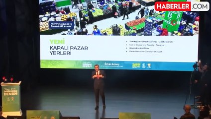 Zeytinburnu Belediye Başkanı Arısoy, '31 Mart Seçim Beyannamesi Toplantısı'nda yeni dönem vaatlerini açıkladı