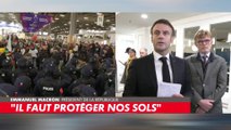 «Il y a des difficultés de trésorerie réelles et des situations absolument dramatiques qui existent, face à cela, nous allons mettre en place pour plusieurs secteurs un plan de trésorerie d'urgence», annonce Emmanuel Macron