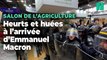 Des manifestants forcent l’entrée du Salon de l’agriculture pour rejoindre Macron