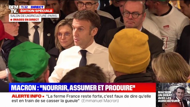 Emmanuel Macron: Il faut nourrir et donc il faut assumer de produire
