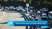 Trafic: journée rouge en Auvergne-Rhône-Alpes