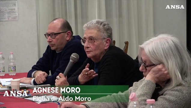 Delitto Moro, la figlia Agnese: Non si fece nulla per salvare mio padre