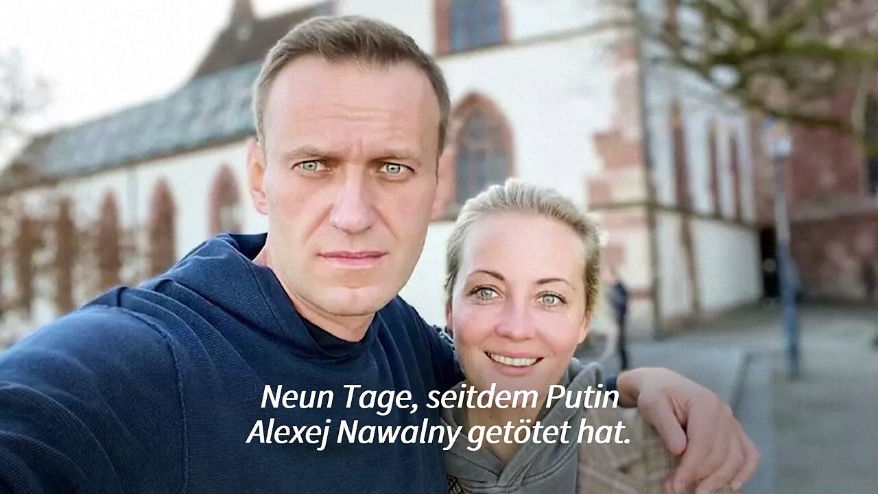 Julia nawalnaja: putin nimmt alexejs leichnam als geisel