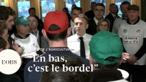 Salon de l'Agriculture : Macron débat avec des agriculteurs en colère dans un climat tendu