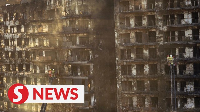 Valencia residents collect donations for victims of apartment blaze