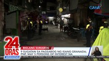 9 sugatan sa pagsabog ng isang granada; PNP, may 5 persons of interest na | 24 Oras Weekend