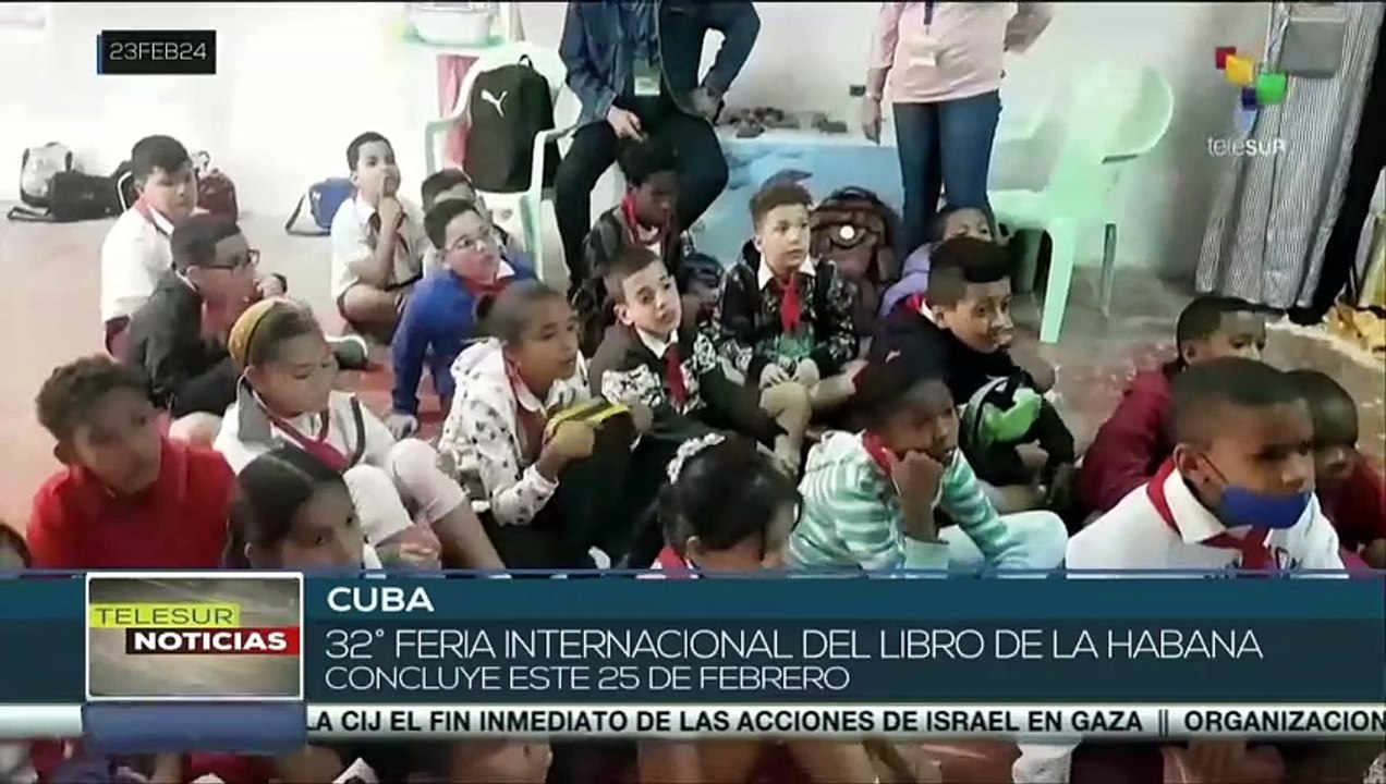 La Habana: Feria de Libro de La Habana estrenó aulas de lectura