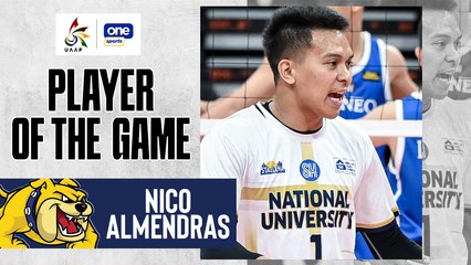 UAAP Player of the Game Highlights: Nico Almendras bombards Ateneo, leads NU to first win