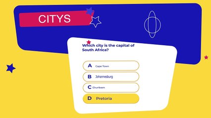 quiz for countries capital
