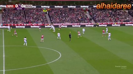 NOTTINGHAM FOREST   2-0   West Ham         Awoniyi . Odoi .         2024-2-17
