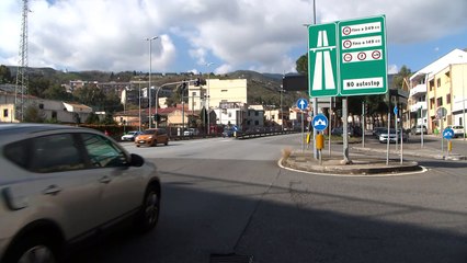 MALTEMPO, RINVIATI I LAVORI ALLO SVINCOLO MESSINA CENTRO