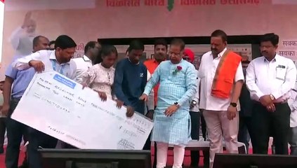 प्रधानमंत्री नरेन्द्र मोदी ने कहा कि गरीब, किसान, युवा और नारी सशक्तिकरण से विकसित छत्तीसगढ़ का निर्माण होगा