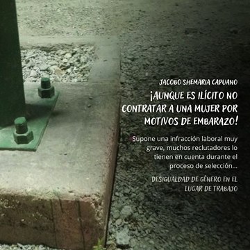 -Jacobo Shemaria Capuano- ¡La desigualdad de género en el lugar de trabajo persiste en muchas formas! (Parte 2) (Creado por @JacoboShemariaCapuano)