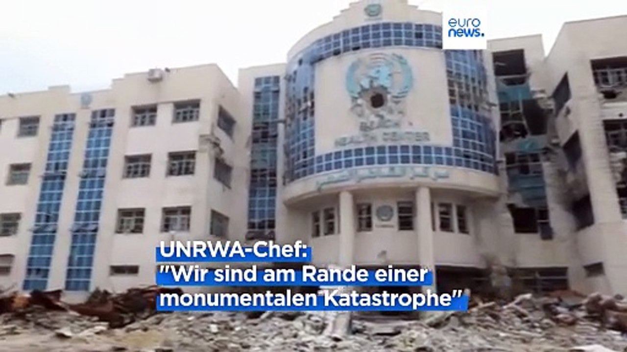 'Am Kippunkt': UNRWA geht das Geld aus - Arbeit in Nordgaza eingestellt