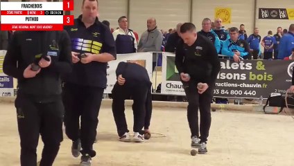 Mini Webtélé : Régional Hivernal Triplette 2024 de Mont-sous-Vaudrey - Pétanque au Boulodrome de Bans