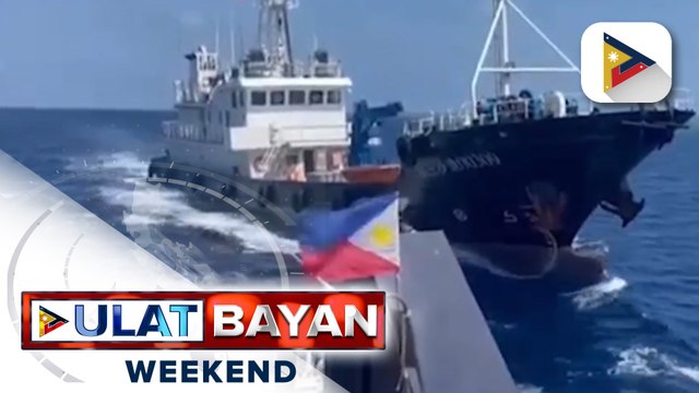 BRP Datu Sanday ng BFAR, muling nakagirian ng mga barko ng China habang papunta sa Bajo de Masinloc; BFAR, matagumpay na nakapaghatid ng tulong sa mga mangingisdang Pinoy