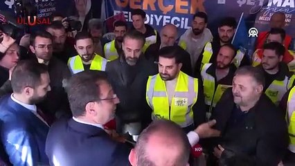 Ekrem İmamoğlu'nun halk buluşmalarında gergin anlar! Sancaktepe ve Çekmeköy'de vatandaşlardan isyan geldi