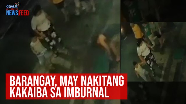 Barangay, may nakitang kakaiba sa imburnal | GMA Integrated Newsfeed
