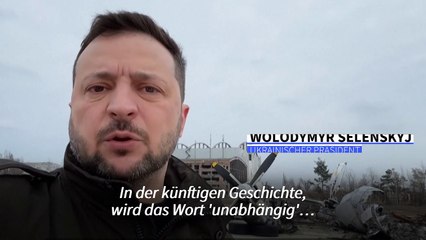 Selenskyj: "Wir werden siegen"