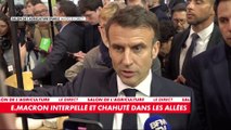 «Le Rassemblement National c'est le parti du Frexit», tacle Emmanuel Macron