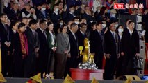 總統蔡英文點亮「龍來台灣」主燈  2024台灣燈會璀璨登場