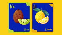 Alphabet ABC Fruits & Vegetables names - ABC Fruits for Children - Learn Alphabet with Fruits for Toddlers & Kids