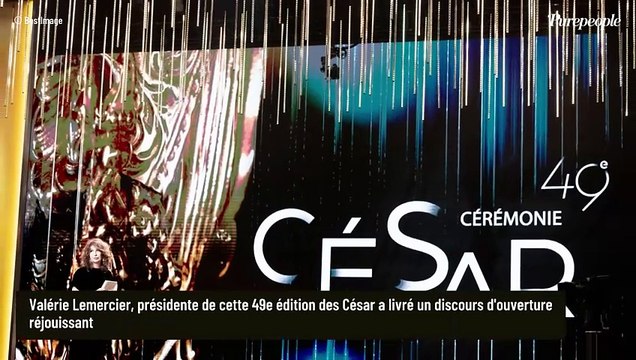 Rachida Dati vannée d'emblée aux César, Monica Bellucci... Valérie Lemercier présidente très en forme aux César