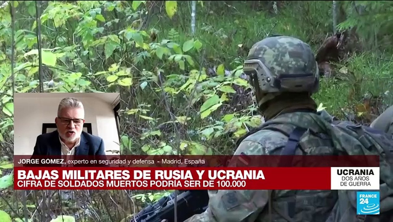 Jorge Gómez: 'Nos encontramos en una guerra de desgaste que no beneficia a Ucrania'