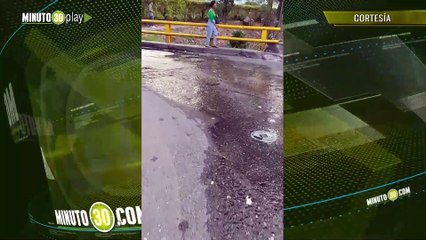 Denuncian daño de un acueducto desde el año pasado en el barrio Antonio Nariño