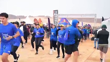 بالفيديو .. في أجواء غائمة وممطرة .. "سبق " توثق تحدي "