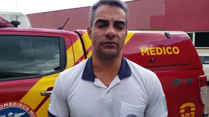 Vítima estava cortando pé de bananeira quando sofreu queda de aproximadamente 5 metros de altura