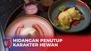 Unik! Kafe di Bandung Suguhkan Dessert Menggemaskan Berbentuk Hewan